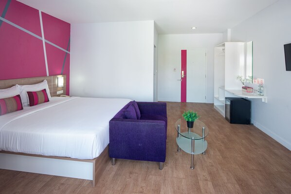 Habitación superior, 1 cama King size, para no fumadores, vista a la ciudad | Vista desde la habitación