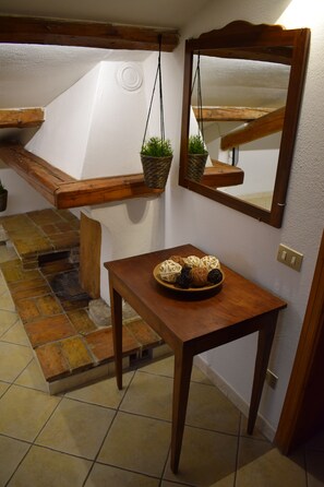 Romantic Penthouse, 1 Bedroom, Kitchen | Living area
