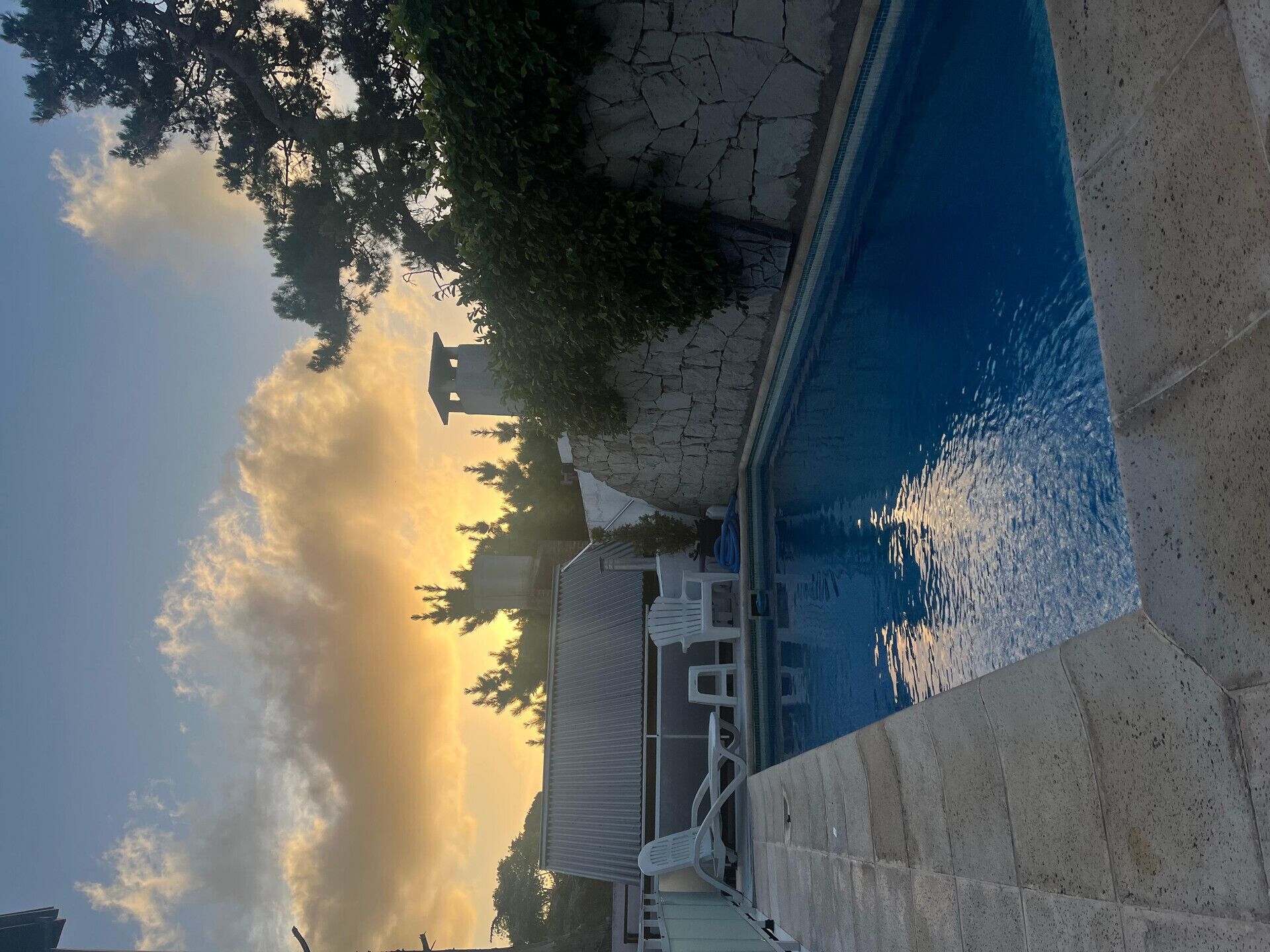 Seasonal outdoor pool