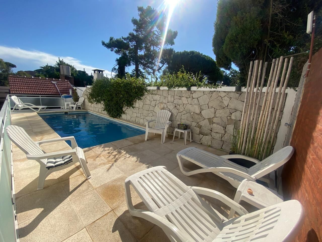 Seasonal outdoor pool