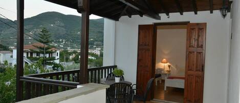 Junior Suite, Pool View | Balcony