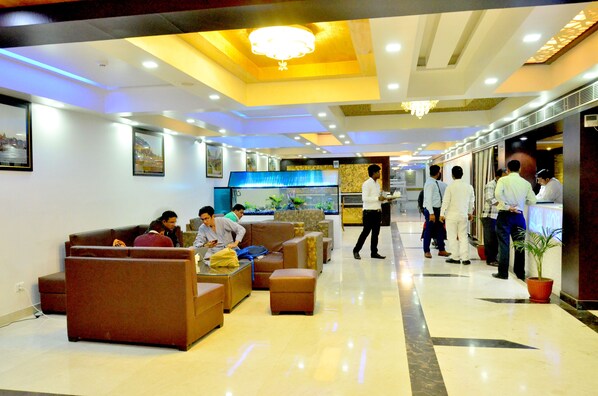 Sala de estar en el lobby