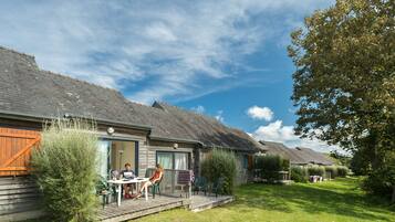 Chalé standard | 2 quartos, cortinas blackout, berços gråtis