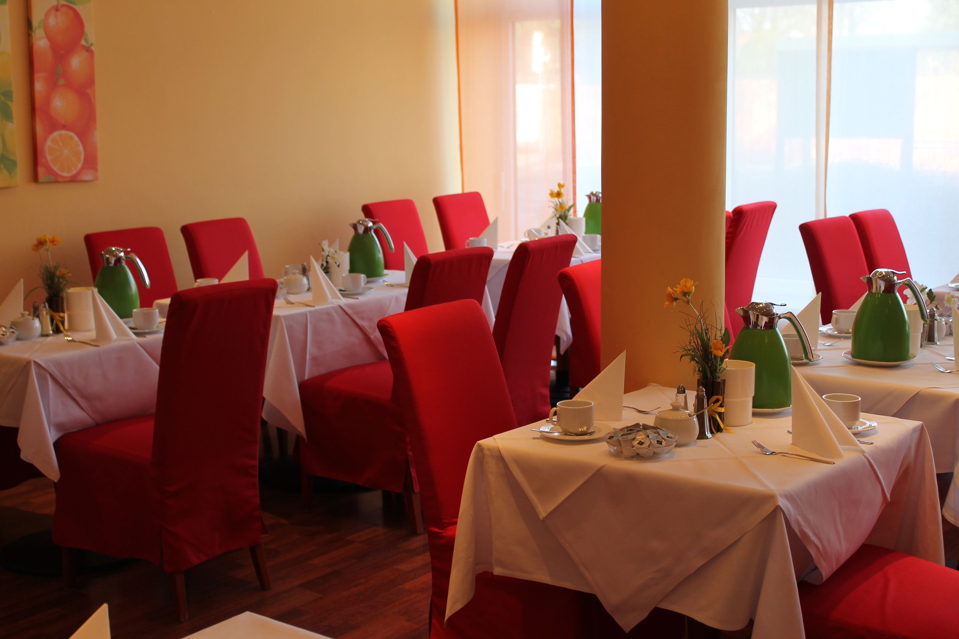 Morgenmadsbuffet hver dag (12 EUR pr. person)