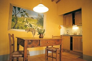 Departamento, 1 habitación | Cocineta privada | Refrigerador, parrilla de estufa y utensilios de cocina