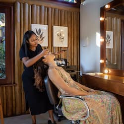 Hot tub, steam room, body treatments, aromatherapy, hot stone massages