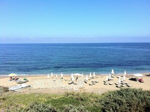 Private beach nearby