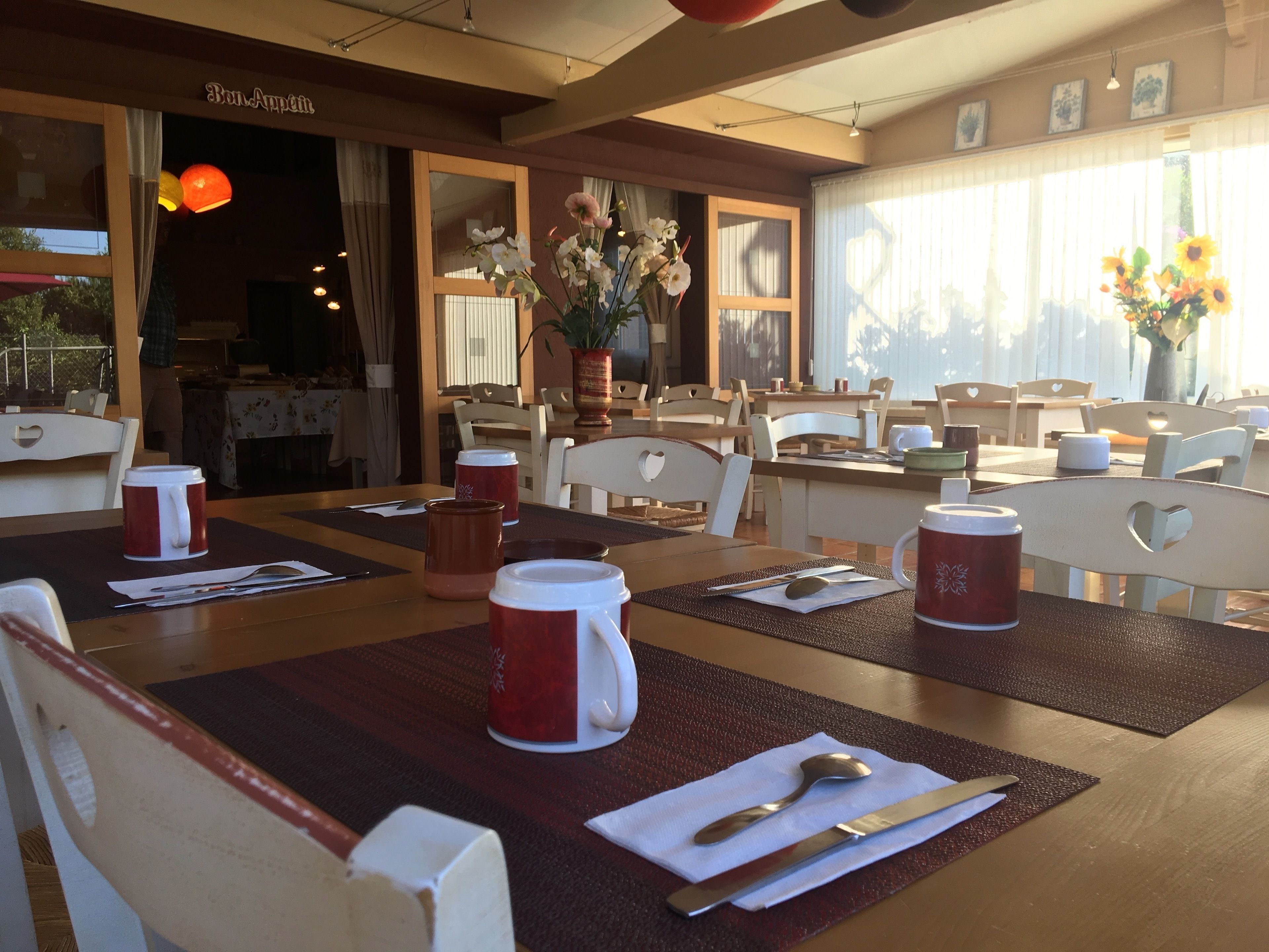 daily buffet breakfast (eur 15 per person)