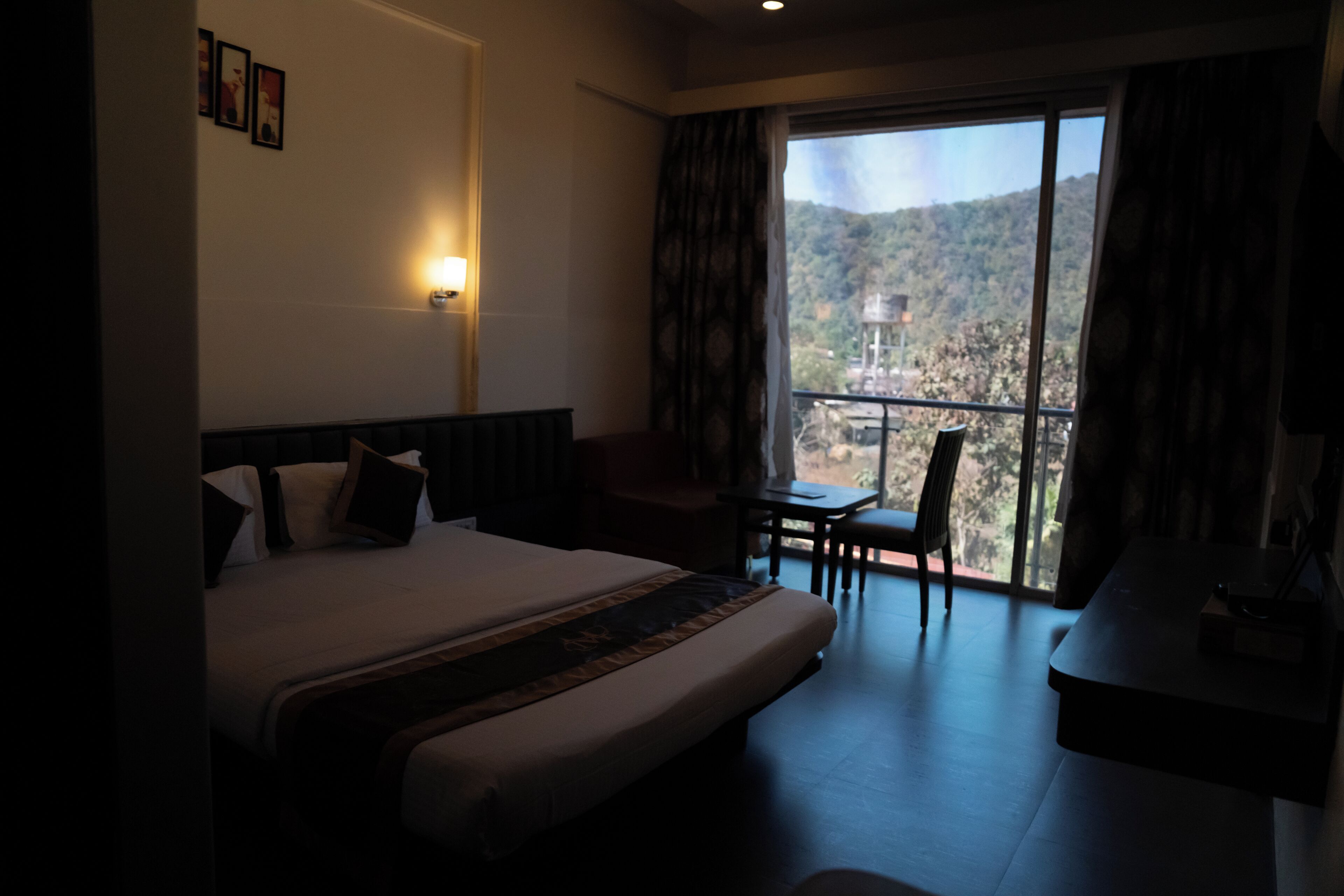 Vue depuis l’hébergement