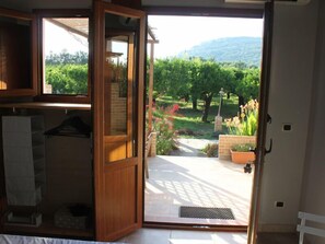 Landuitzicht vanuit accommodatie