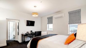 Down duvets, pillow-top beds, individually decorated
