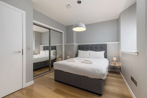 Classic Apartment, 1 Bedroom | 1 bedroom, in-room safe, desk, iron/ironing board - Destiny Scotland Apartments at Canning Street Lane (Edinburgh)