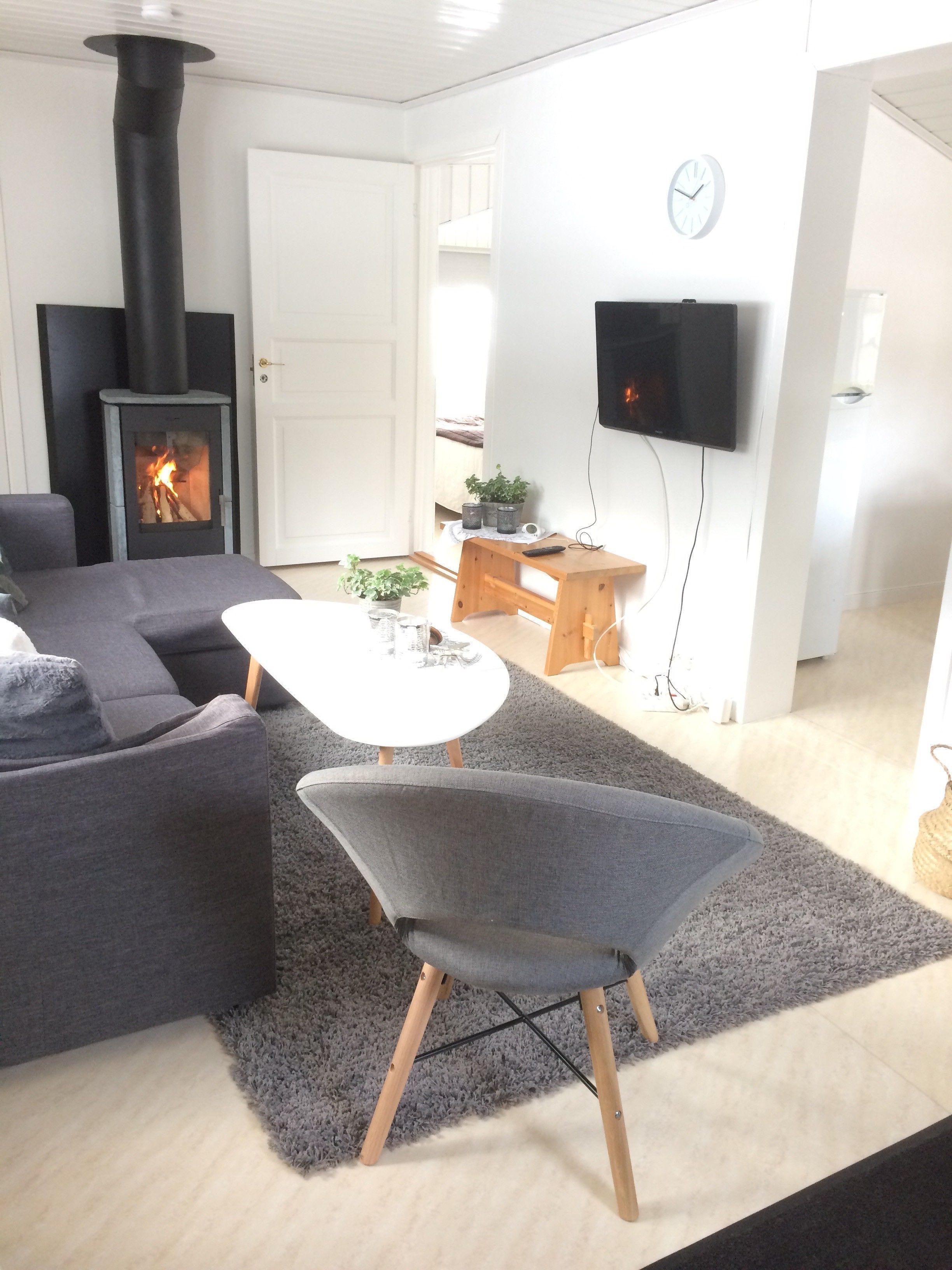 Cabin, 2 Bedrooms | Living room