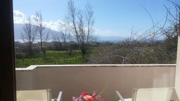 Traditional-Zimmer, 1 Schlafzimmer, Meerblick | Balkon