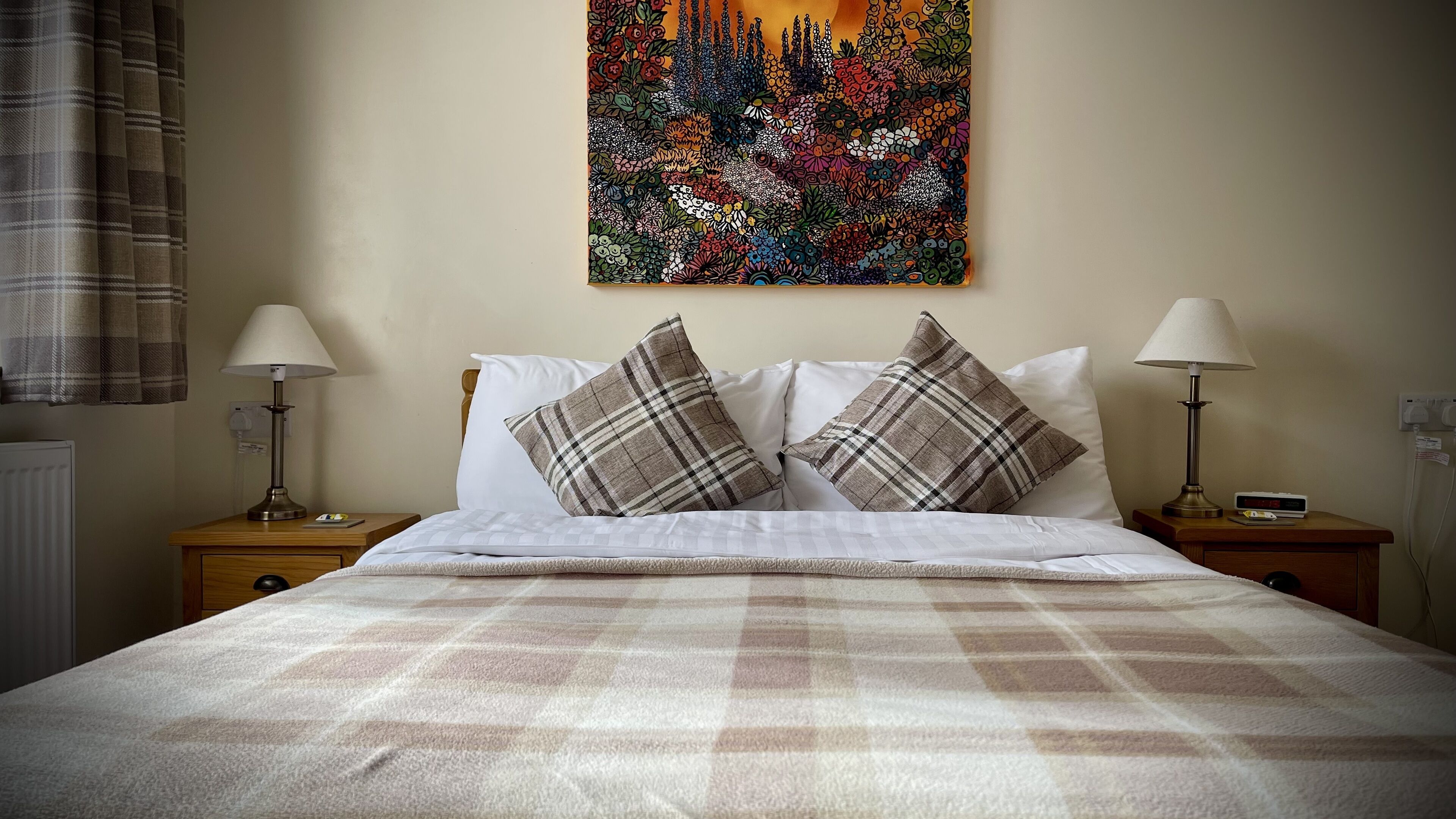 Deluxe Double Room | Peralatan tempat tidur premium, cadar katil 