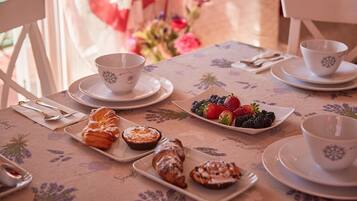 Daily local cuisine breakfast (EUR 5 per person)
