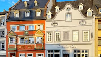 Fachada de la propiedad