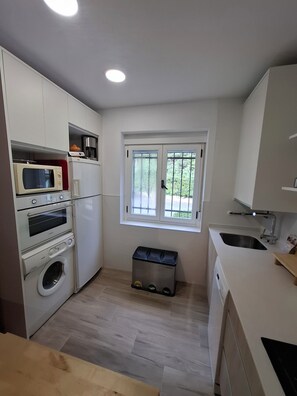 Appartement Standard, 2 chambres, terrasse, côté montagne (La Vista de Gredos 1) | Cuisine privée