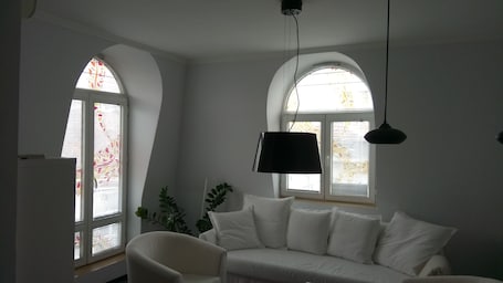 城市公寓, 1 张大床和 1 张沙发床 | 客厅