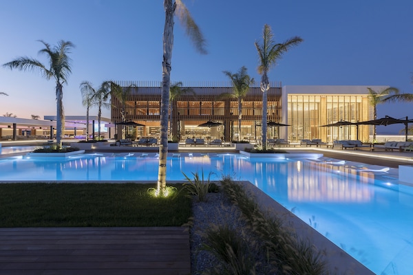 Front of property – evening/night