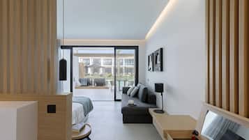 Suite Supérieure (Swim up) | 1 chambre, literie hypoallergénique, minibar