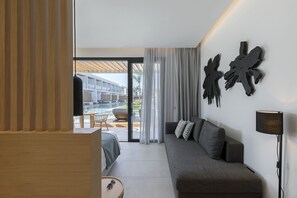 Premium Suite (Swim up) | 1 bedroom, hypo-allergenic bedding, minibar, in-room safe - D Andrea Lagoon All Suites - Adults only (Kos)