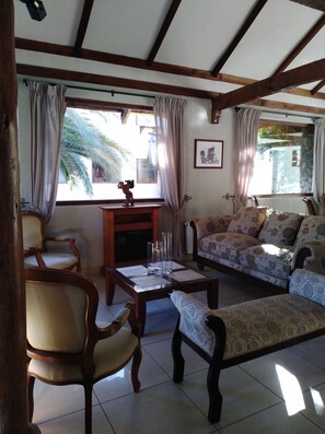 Sala de estar en el lobby