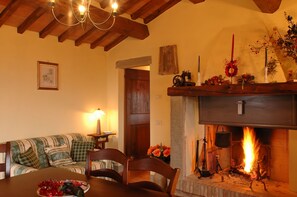 Living room - Agriturismo Casale della Torre (Cortona)