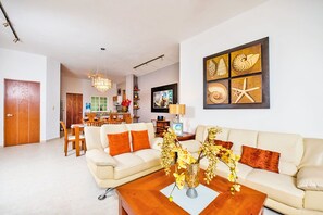 Apartment, 2 Bedrooms | Living area | Flat-screen TV - Las Olas 101 by PRP (Playa del Carmen)