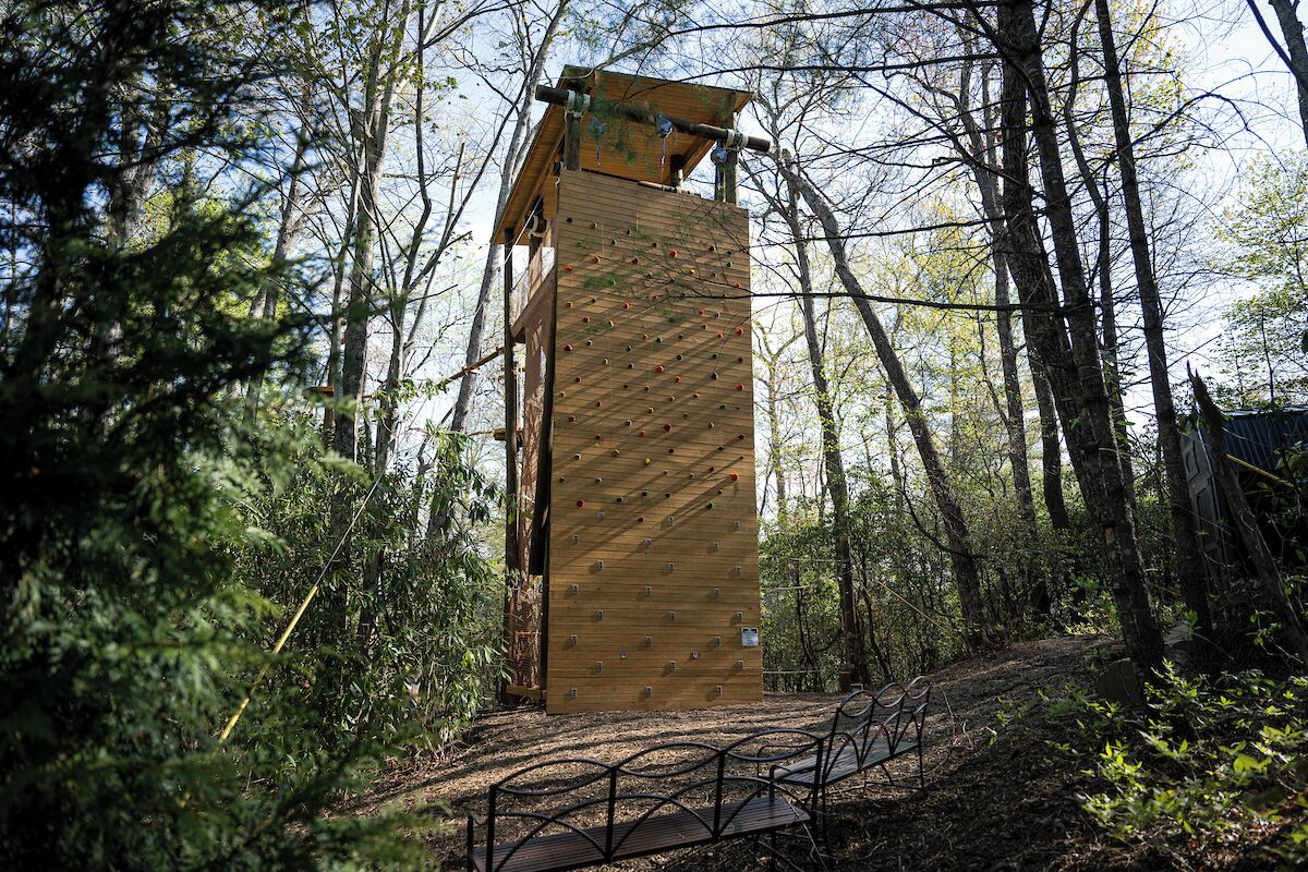 outdoor rock climbing