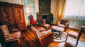 Superior suite, 1 kingsize bed | Woonruimte