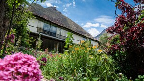 Panorama kamer, 1 twee- of 2 eenpersoonsbedden, uitzicht op tuin, aan tuin | Uitzicht op de tuin