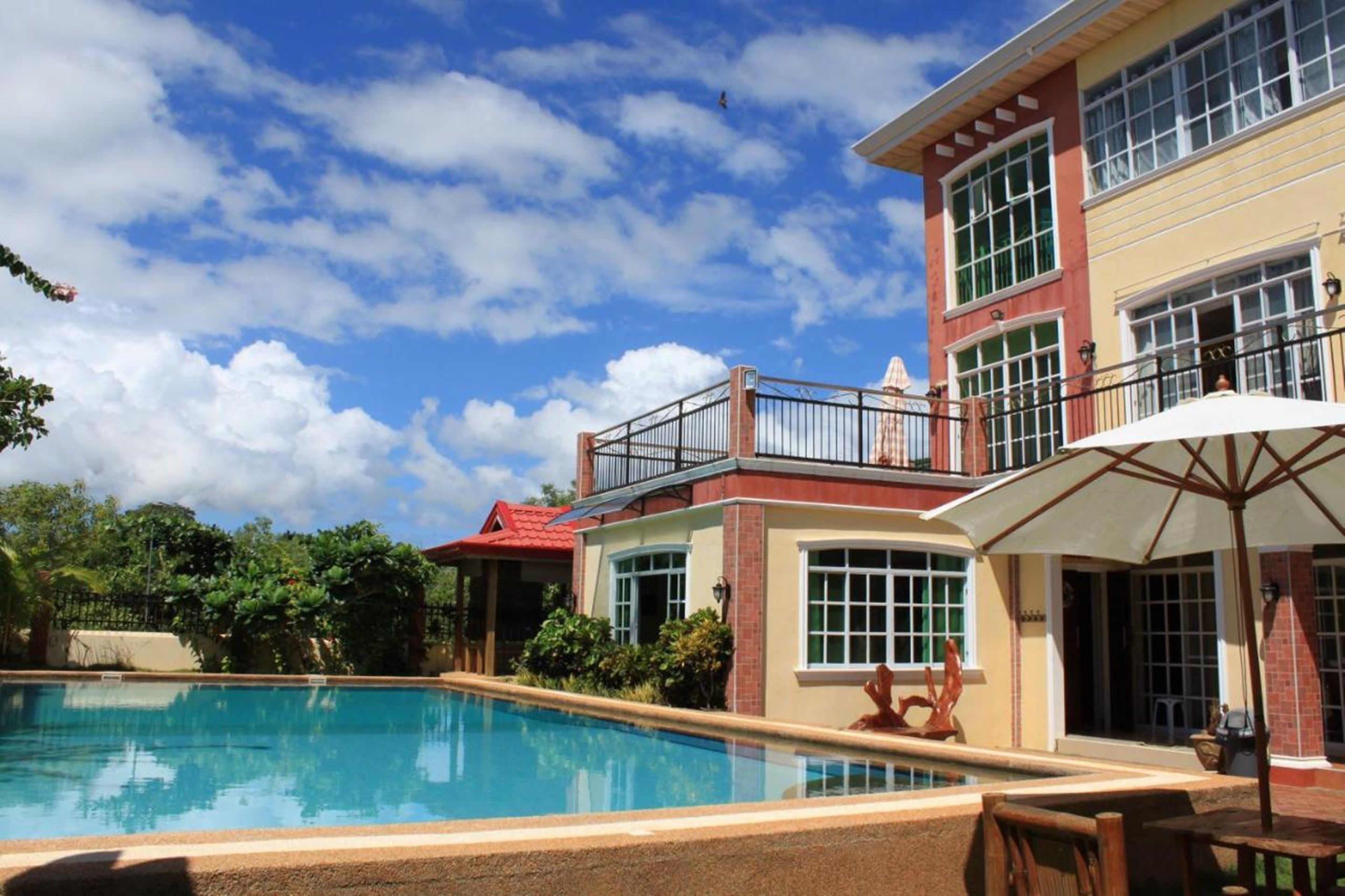 Alberca al aire libre 