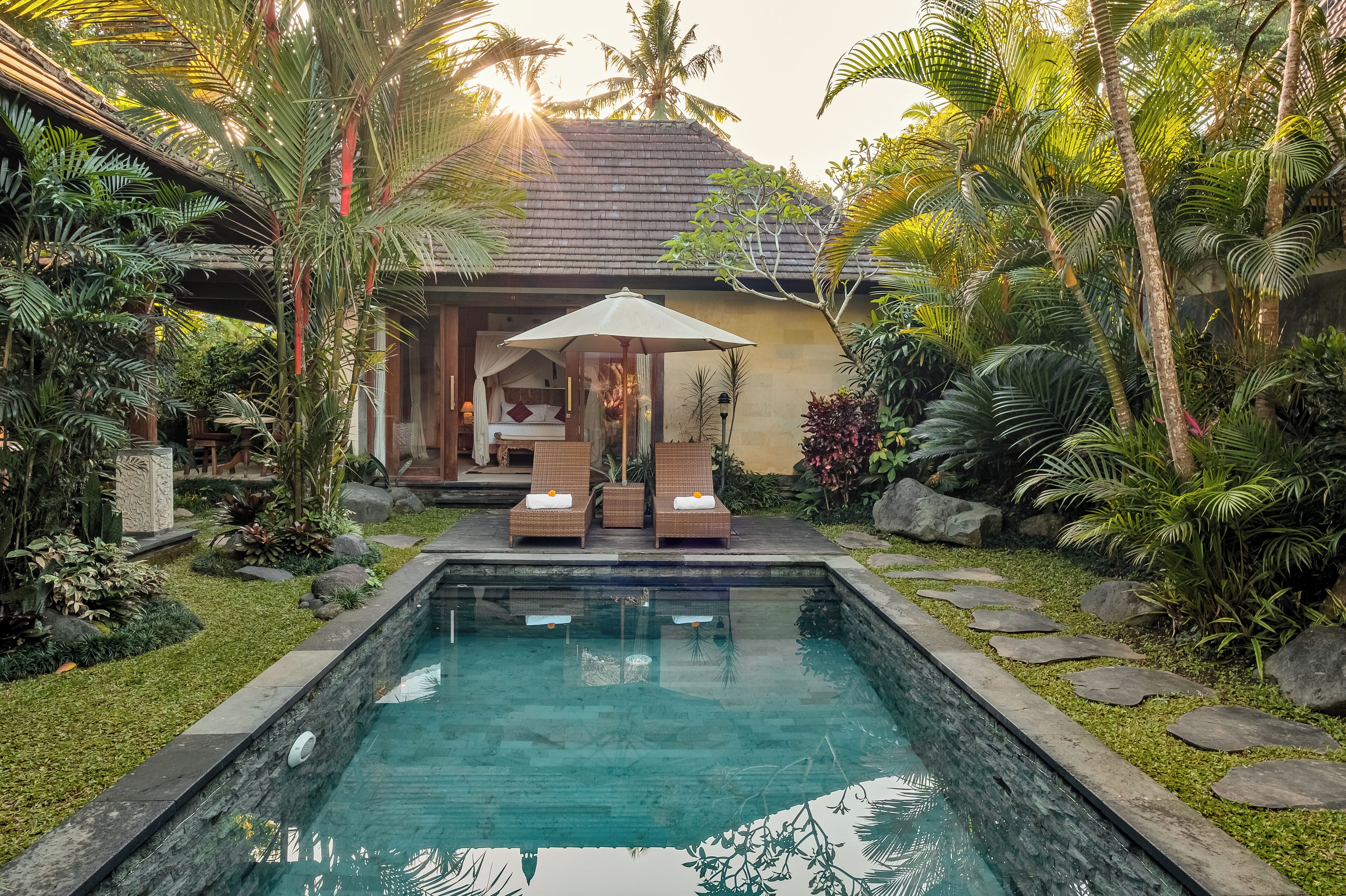 Alberca al aire libre 