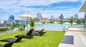 Rooftop pool - Waterpark Condo by Mypattayaholiday (Pattaya)