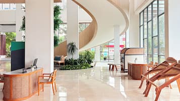 Sala de estar en el lobby