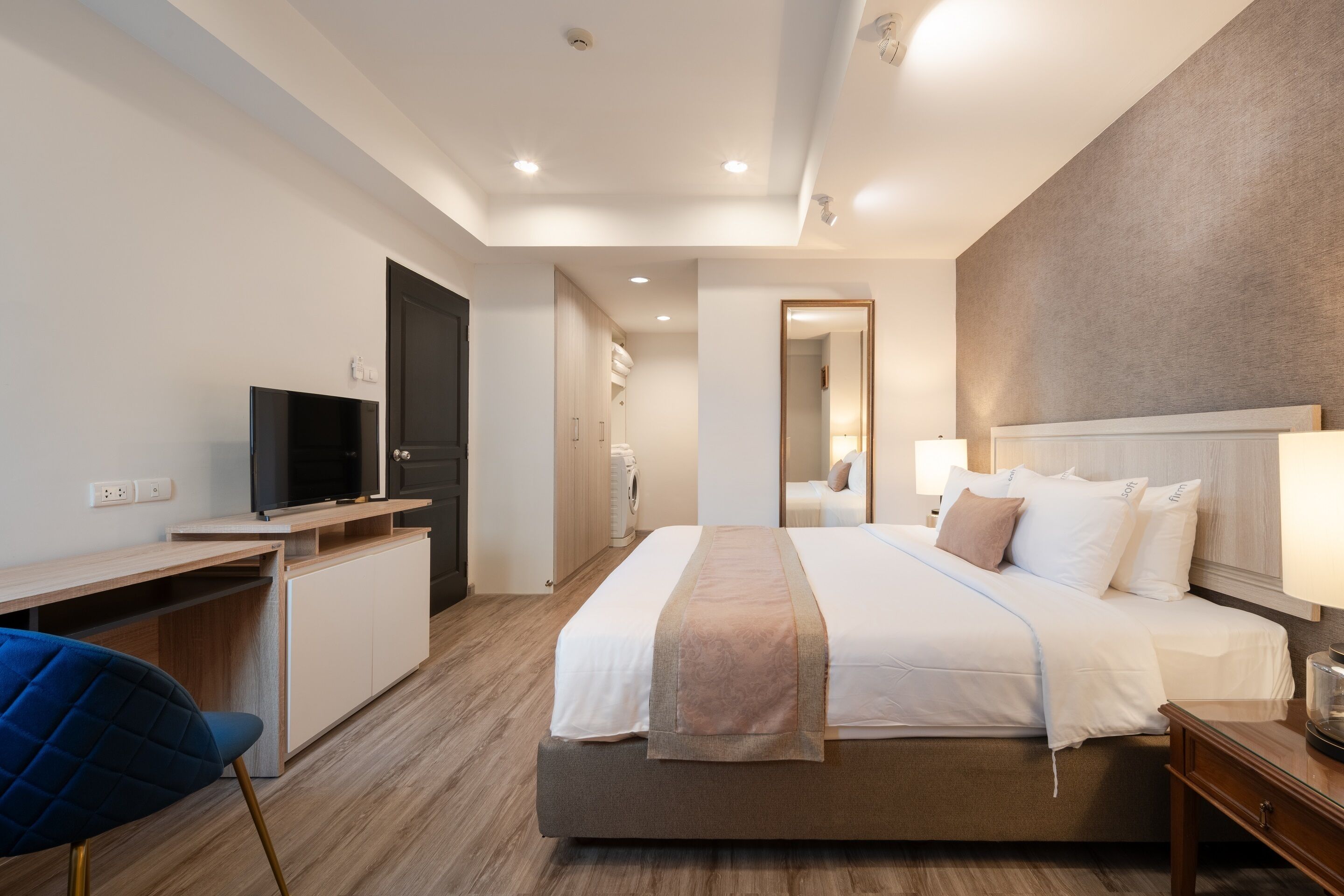 Two Bedroom Executive | Premium bedding, in-room safe, desk, blackout curtains