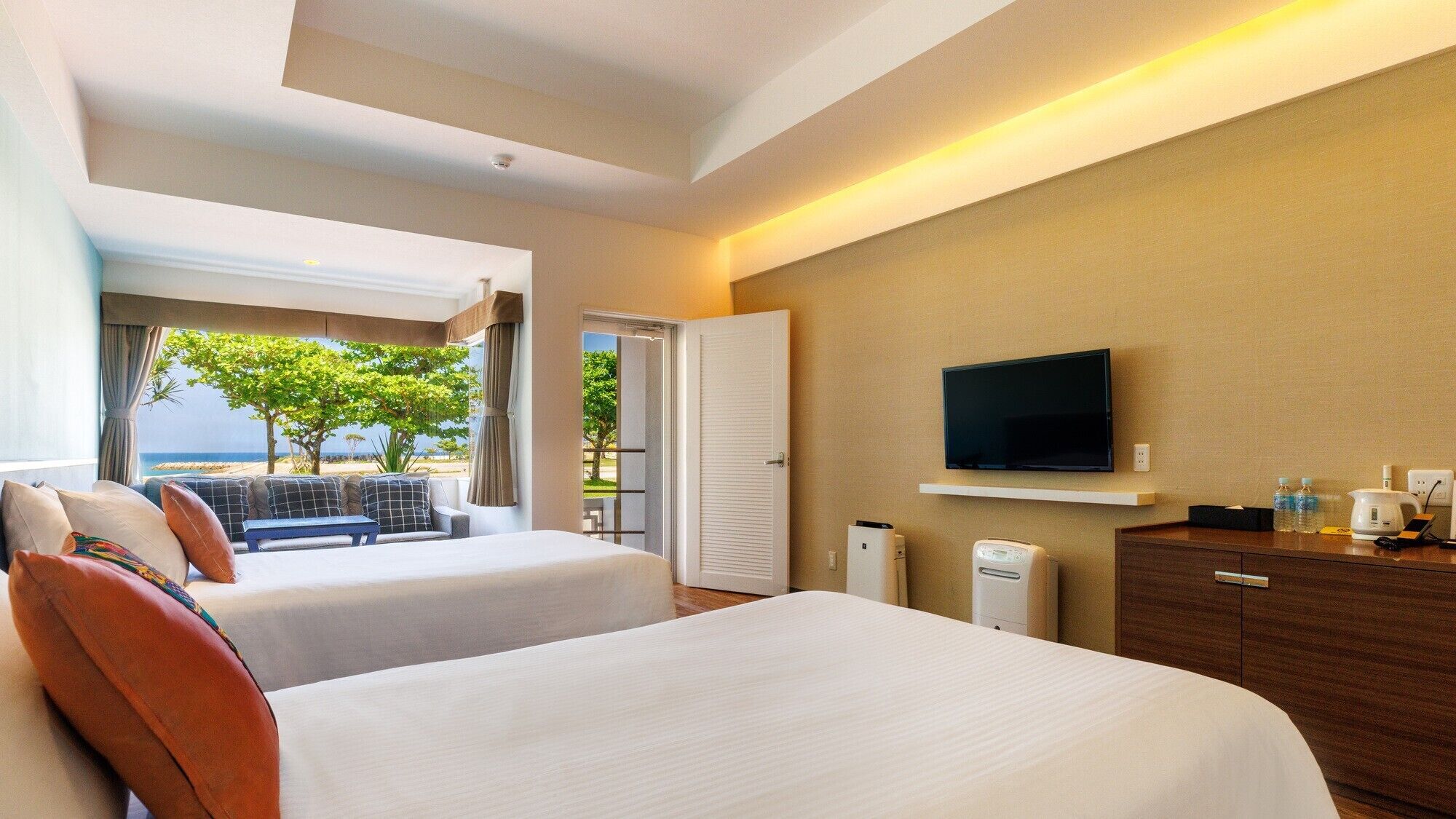 In-room safe, desk, blackout drapes, iron/ironing board