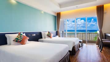 Ocean View Standard A | In-room safe, desk, blackout curtains, iron/ironing board