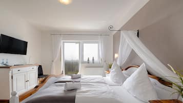 Honeymoon-Suite | Zimmersafe, Bügeleisen/Bügelbrett, Babybetten, Zustellbetten