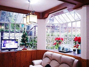 Sala de estar en el lobby