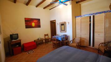 Villa, 1 Bedroom | 1 bedroom, in-room safe, iron/ironing board, travel crib