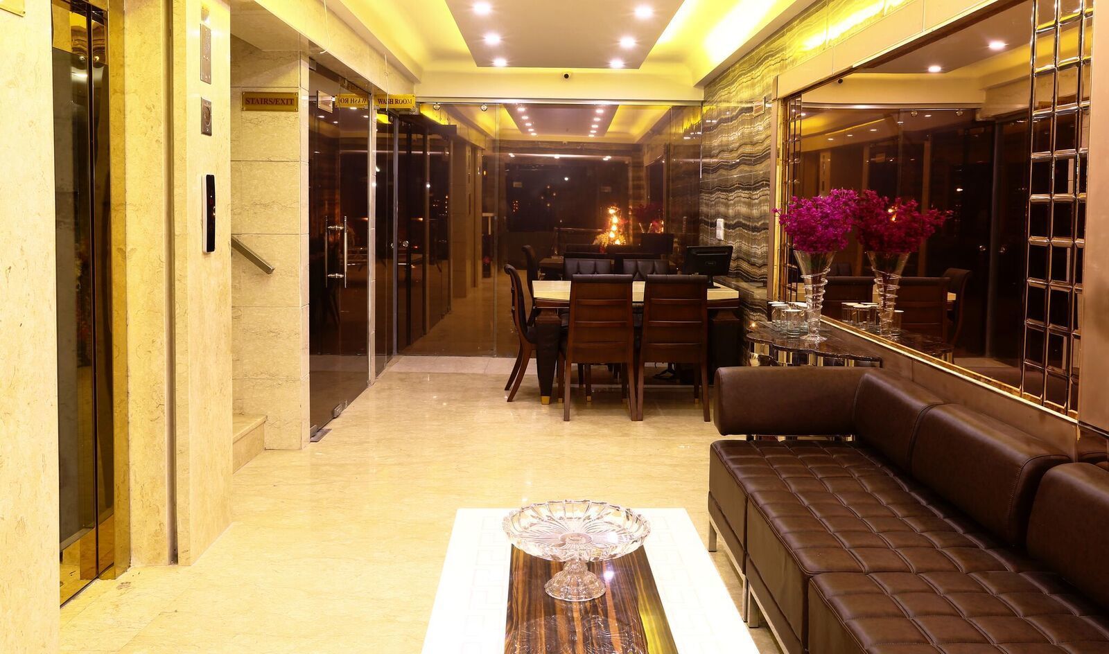Lobby sitting area