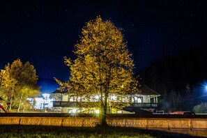 Front of property – evening/night