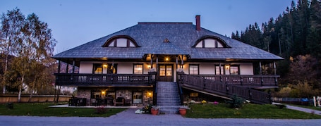 Front of property - evening/night