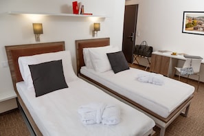 Premium bedding, in-room safe, soundproofing, iron/ironing board