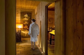 사우나, 스팀룸, 핫스톤 마사지