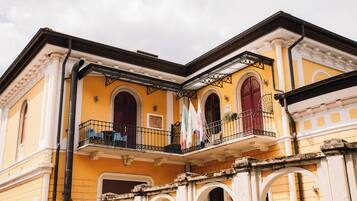 Fassade der Unterkunft