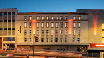 Front of property – evening/night