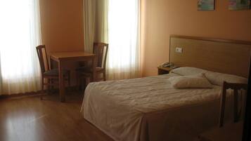 Desk, blackout drapes, rollaway beds, free WiFi